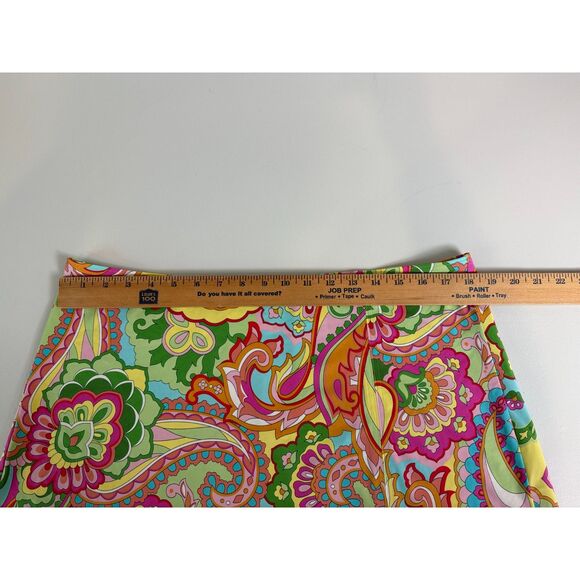 Lands' End Multicolor Paisley Swim Coverup - Picture 6 of 9